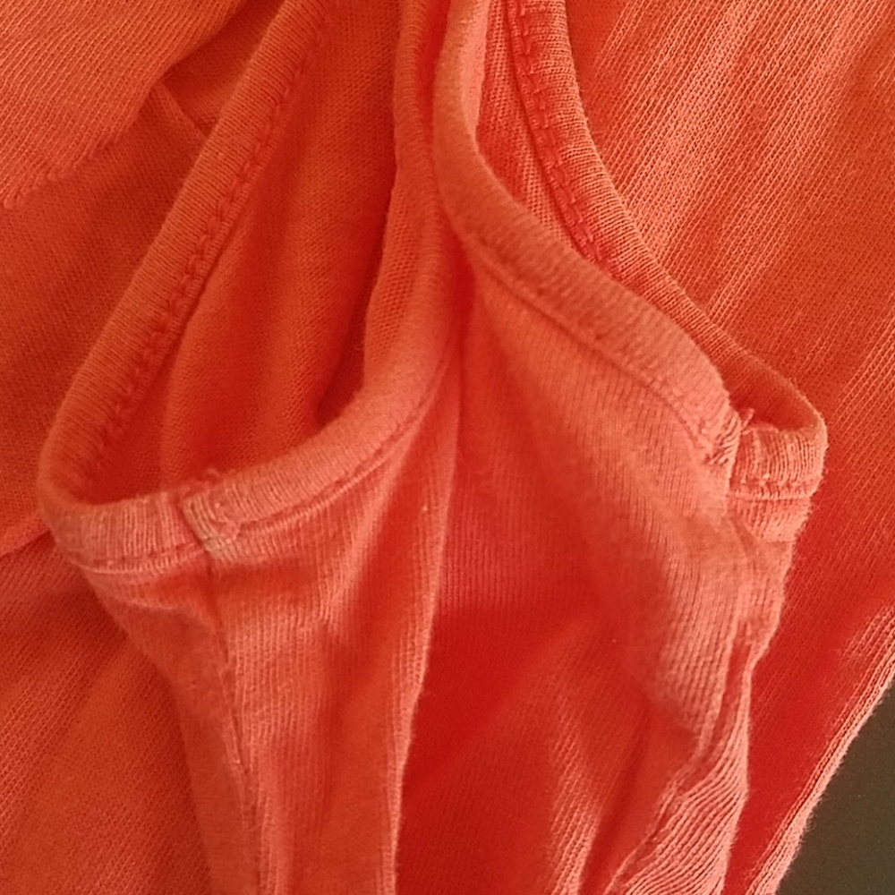 Express Coral Ruffle Tank Size S - Picture 6 of 6